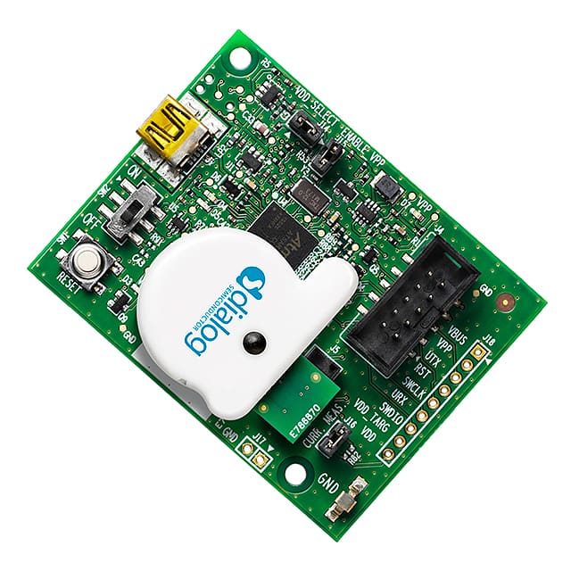 DA14583IOTSENSKT Dialog Semiconductor GmbH                                                                    DEV KIT IOT SENSOR DA14583