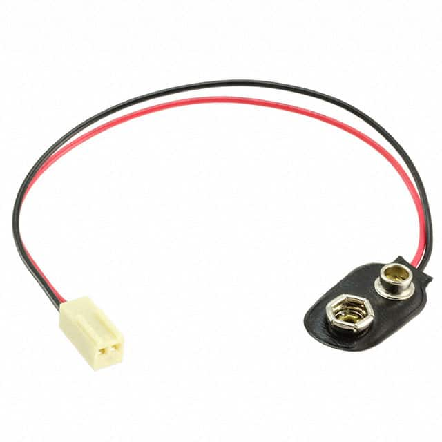 PRT-00091 SparkFun Electronics                                                                    BATTERY CONNECT SNAP 9V WIRE