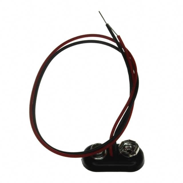 2243 Keystone Electronics                                                                    BATTERY CONNECT SNAP 9V 8" LEADS