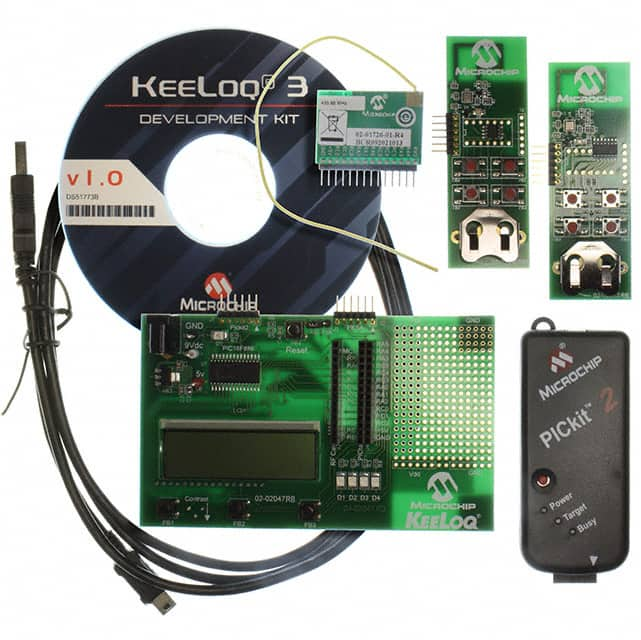 DM303007 Microchip Technology                                                                    KIT DEVELOPMENT KEELOQ 3