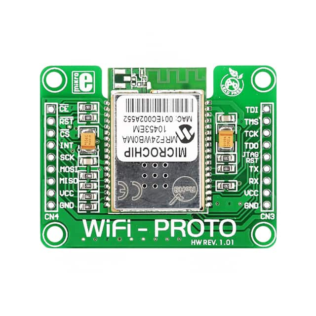 MIKROE-496 MikroElektronika                                                                    WIFI - PROTO BOARD