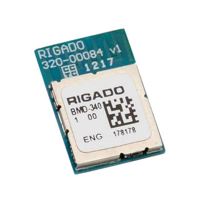 BMD-340-A-R Rigado, Inc.                                                                    BLUETOOTH LOW ENERGY 5.0 MODULE