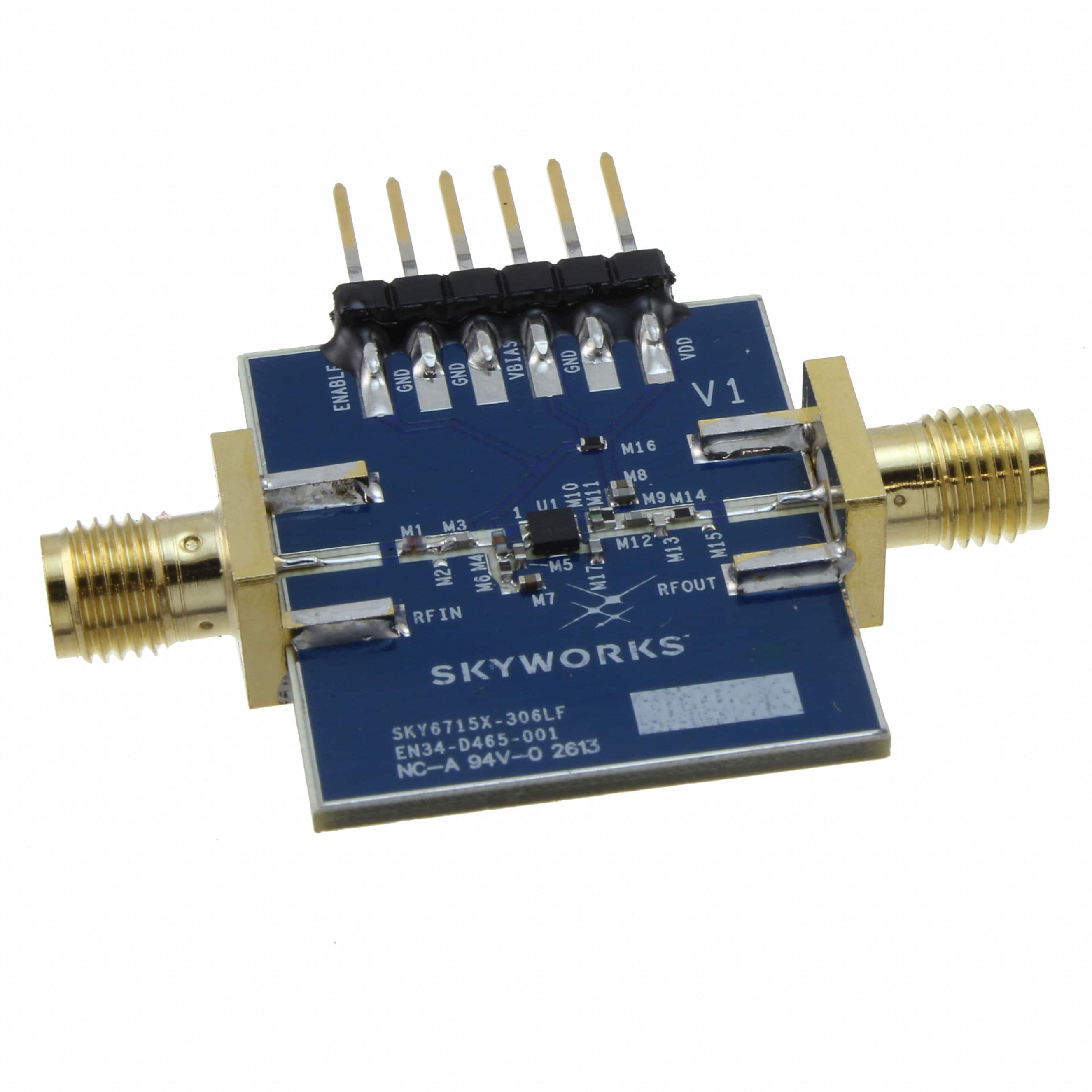 SKY67153-396EK1 Skyworks Solutions Inc.                                                                    EVAL BOARD RF LNA SKY67153-396LF