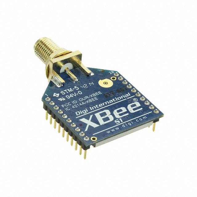 XB24-ASI-001 Digi International                                                                    RF TXRX MODULE 802.15.4 RP-SMA
