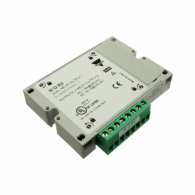 MOR2 Carlo Gavazzi Inc.                                                                    DUAL RELAY OUTPUT (SPDT)