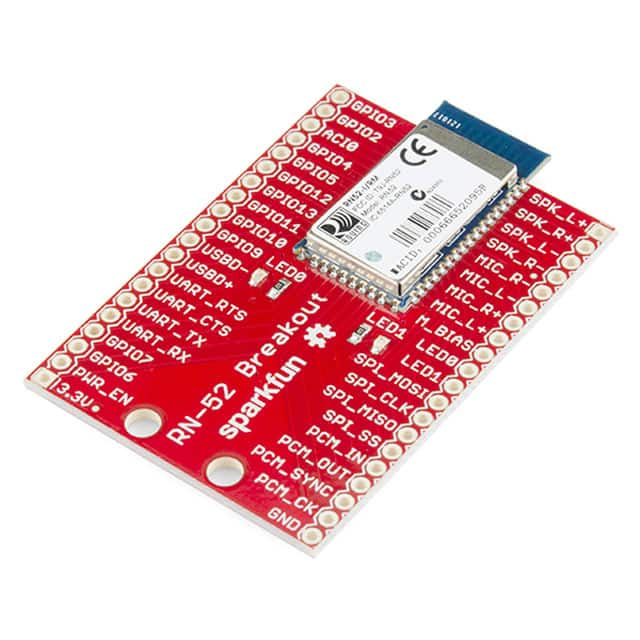 WRL-11777 SparkFun Electronics                                                                    RN-52 BLUETOOTH WIRELESS MODULE