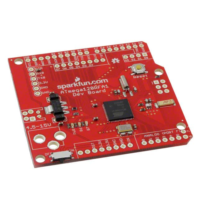 DEV-11197 SparkFun Electronics                                                                    ATMEGA128RFA1 DEV BOARD