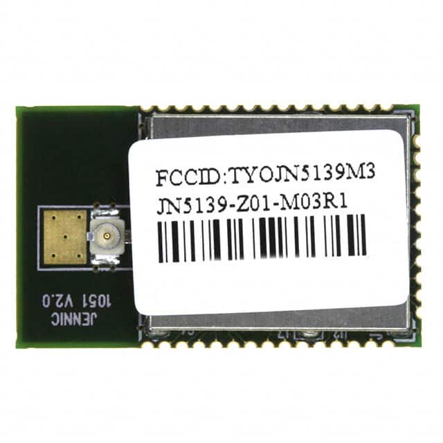 JN5139-Z01-M/03R1T NXP USA Inc.                                                                    RF TXRX MODULE 802.15.4 U.FL ANT