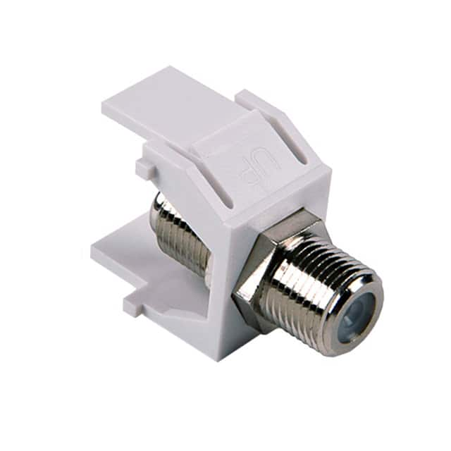 FINSERT-W HellermannTyton                                                                    INSERT F TYPE JACK COUPLER