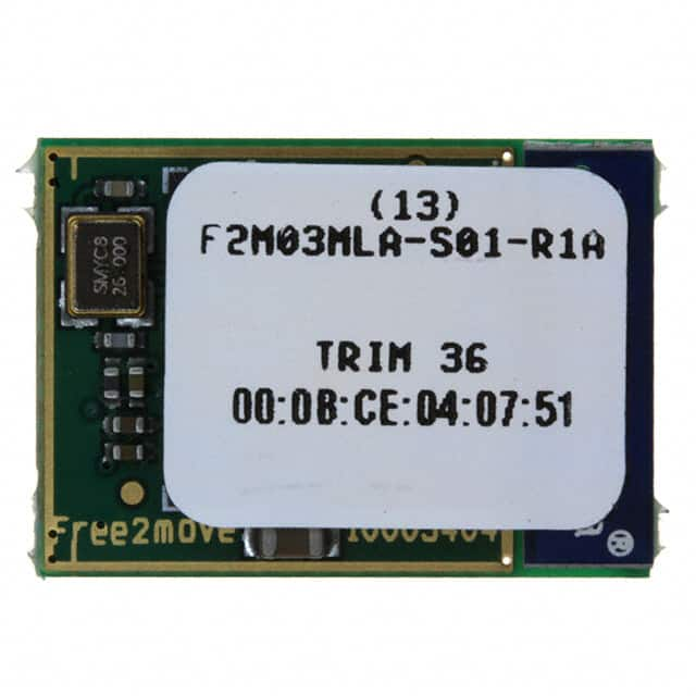 F2M03MLA-S01-R1A Free2Move                                                                    RF TXRX MOD BLUETOOTH CHIP ANT