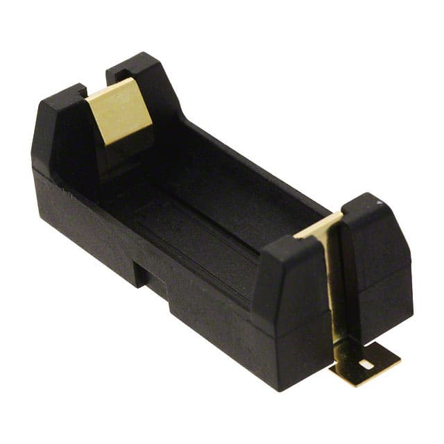 1018 Keystone Electronics                                                                    BATTERY HOLDER 2/3 A SMD TAB