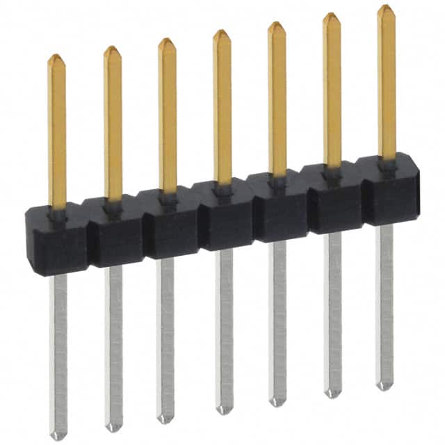 PBC07SFDN Sullins Connector Solutions                                                                    CONN HEADER .100 SINGL STR 7POS