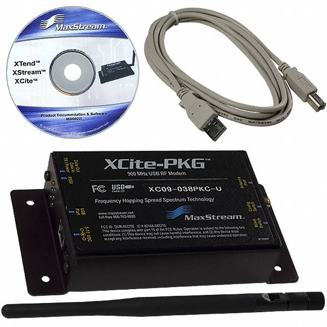 XC09-038PKC-UA Digi International                                                                    MODEM RF 900MHZ USB 38.4K W/ACC
