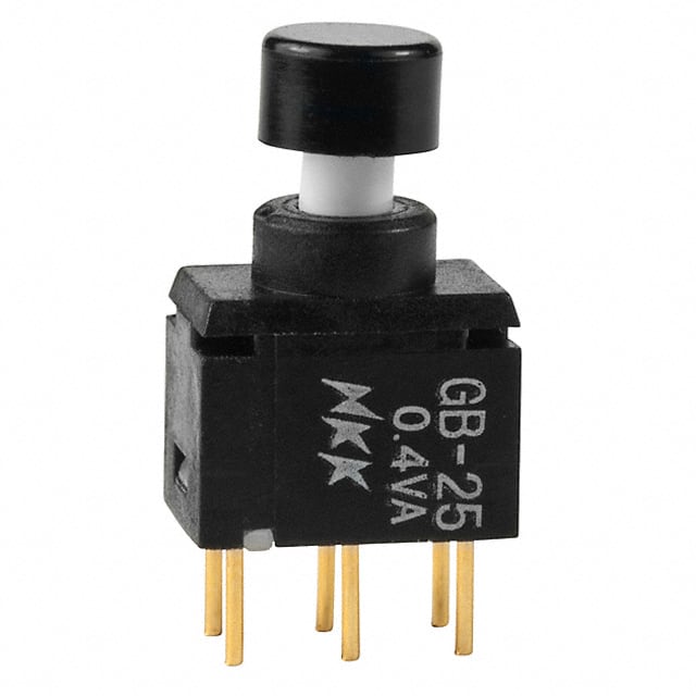 GB25AP-XA NKK Switches                                                                    SWITCH PUSH DPDT 0.4VA 28V