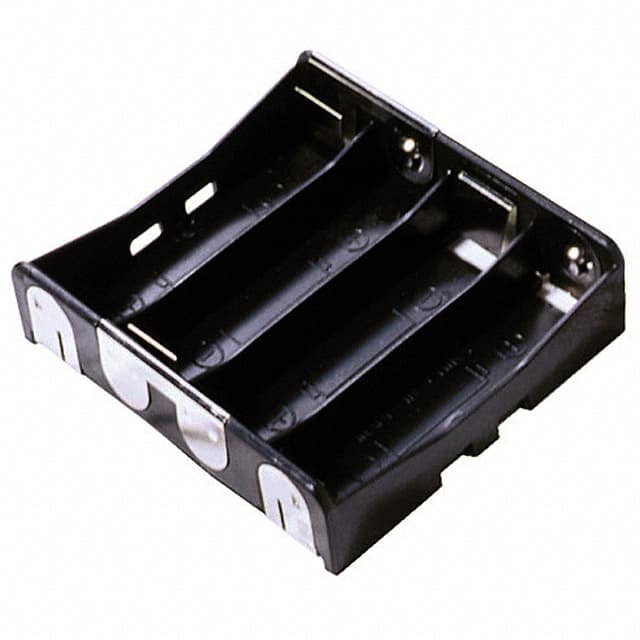 BA4AAPC-UL94V-0 MPD (Memory Protection Devices)                                                                    BATTERY HOLDER AA 4 CELL PC PIN