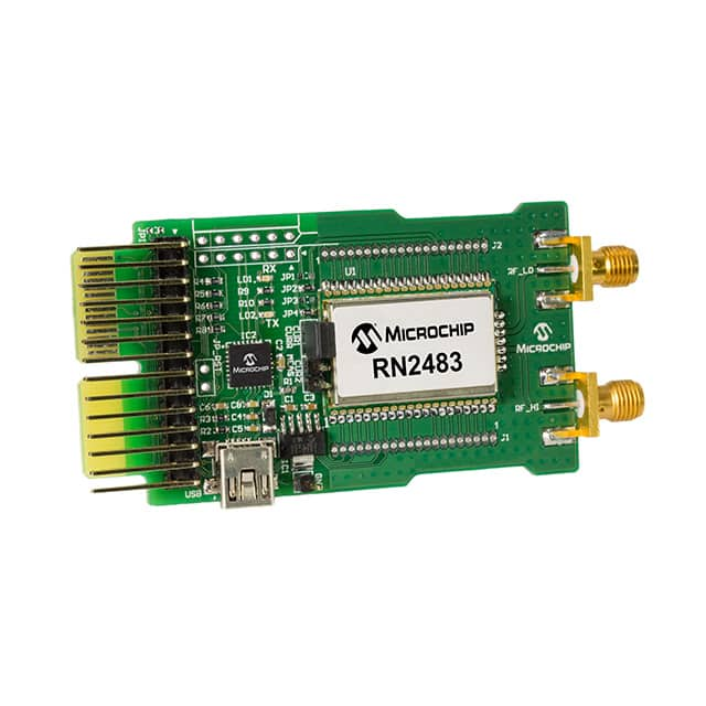 RN-2483-PICTAIL Microchip Technology                                                                    PICTAILPLUS LORA BOARD RN2483