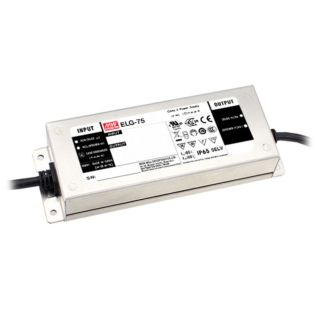 ELG-75-24DA Mean Well USA Inc.                                                                    LED POWER SUPPLIES 75.6W 24V3.15