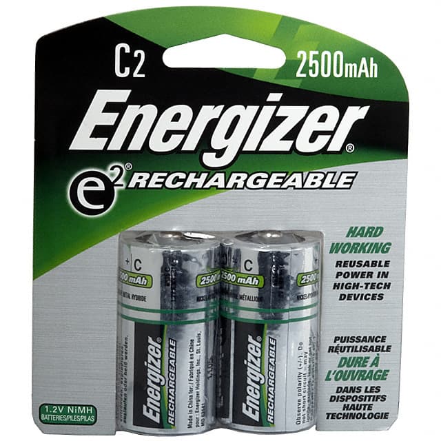 NH35BP-2 Energizer Battery Company                                                                    BATTERY NIMH 1.2V 2.5AH C 1=2