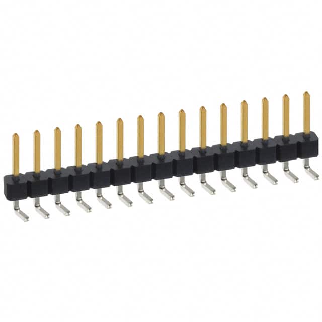 PBC15SBAN Sullins Connector Solutions                                                                    CONN HEADER .100 SINGL R/A 15POS