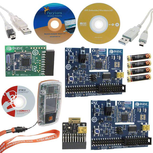 STM32W108B-SK STMicroelectronics                                                                    STARTER KIT FOR STM32W108