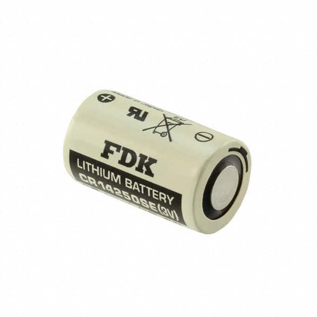 CR14250SE FDK America, Inc., a member of Fujitsu Group                                                                    BATTERY LITHIUM 3V CR14250