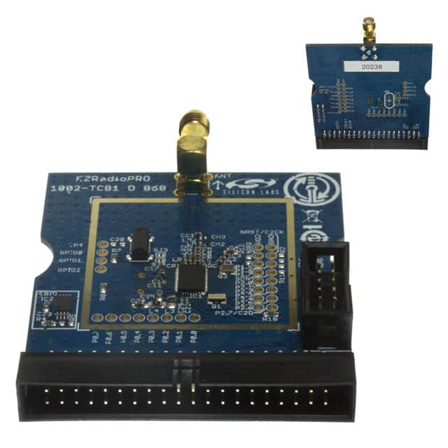 1002-TCB1D868 Silicon Labs                                                                    BOARD EVALUATION FOR SI1002