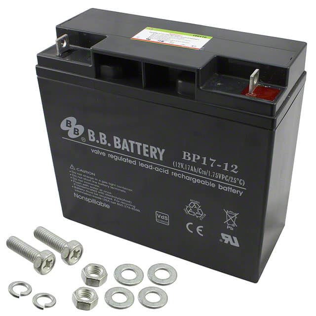 BP17-12-B1 B B Battery                                                                    BATTERY LEAD ACID 12V 17AH