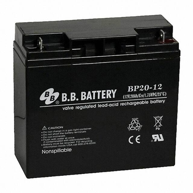 BP20-12-B1 B B Battery                                                                    BATTERY LEAD ACID 12V 20AH