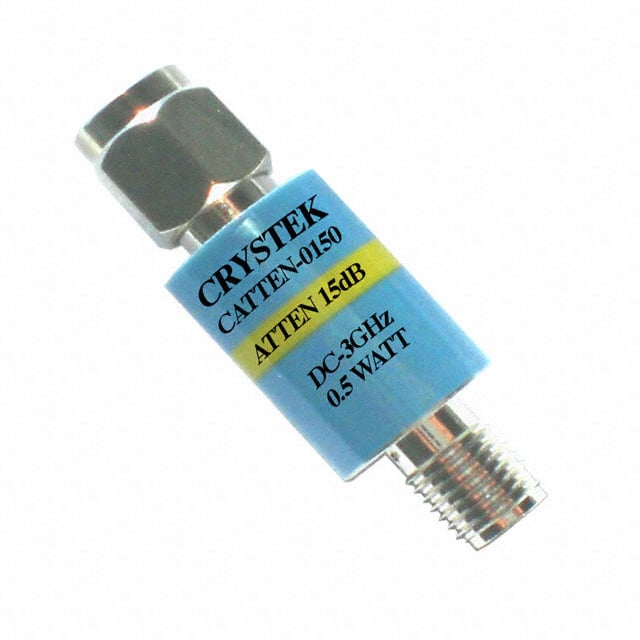 CATTEN-0150 Crystek Corporation                                                                    ATTENUATOR SMA 3GHZ 50 OHM 15DB