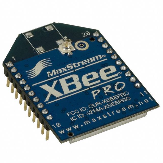 XBP24-AUI-001 Digi International                                                                    RF TXRX MODULE 802.15.4 U.FL ANT