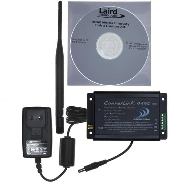 CL4424-100-485 Laird - Wireless & Thermal Systems                                                                    TXRX 2.4GHZ RS232 100MW W/ANT