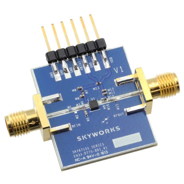 SKY67151-396EK1 Skyworks Solutions Inc.                                                                    EVAL BOARD RF LNA SKY67151-396LF