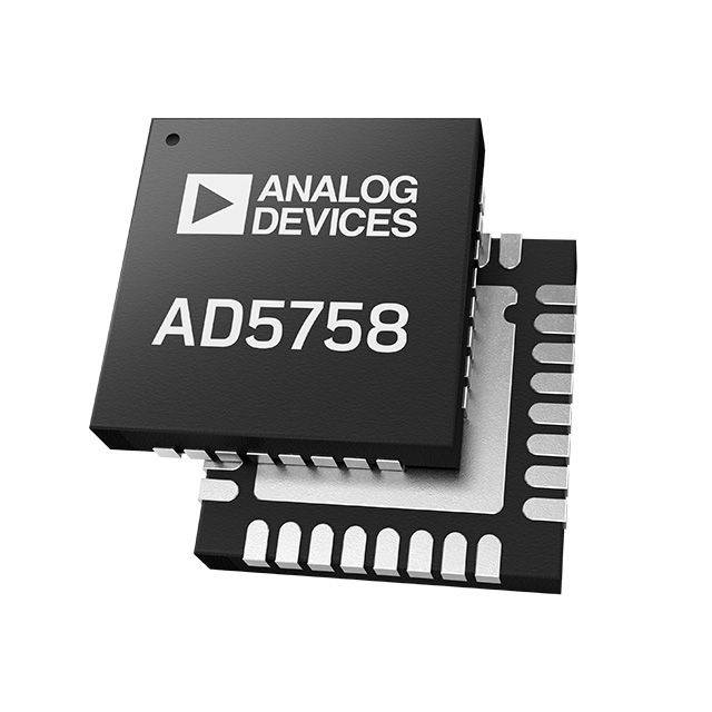 AD5758BCPZ-RL7 Analog Devices Inc.                                                                    1 CHANNEL, 16-BIT +/-4-TO-20 MA