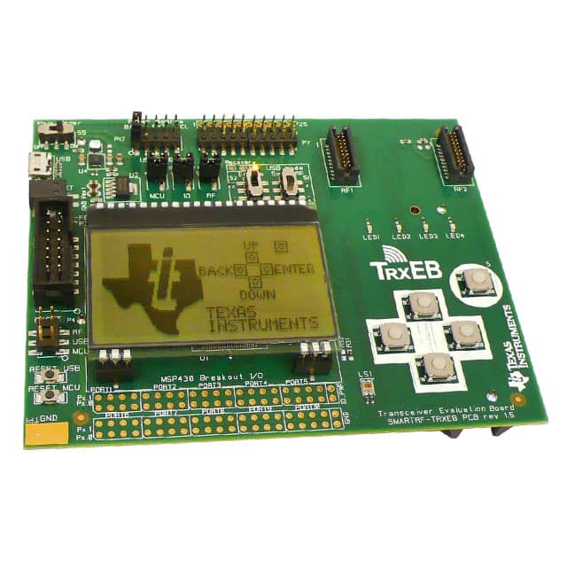 SMARTRFTRXEBK Texas Instruments                                                                    EVAL BOARD SMART RF