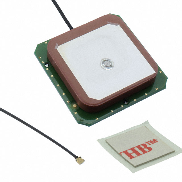 GPSGB2515 PulseLarsen Antennas                                                                    RF ANT 1.561/1.575GHZ CER PATCH