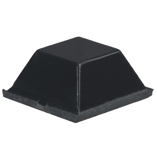 SJ-5518 (BLACK) 3M                                                                    BUMPER SQUARE 0.5