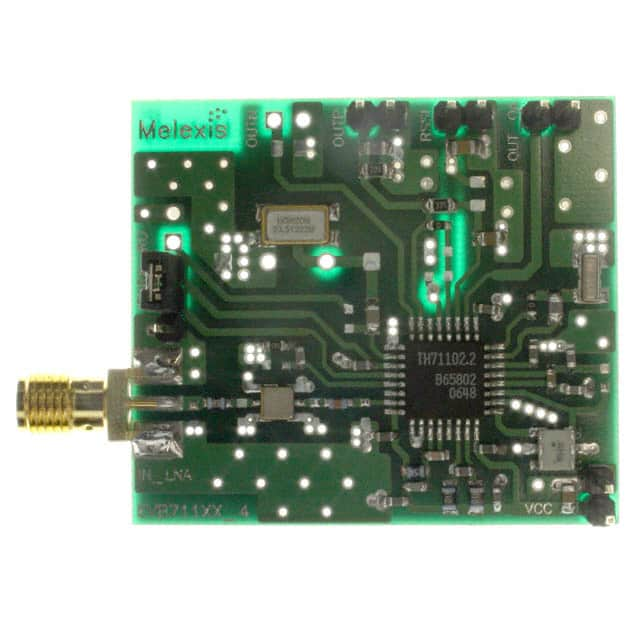 EVB71102B-433-FSK-C Melexis Technologies NV                                                                    EVALUATION BOARD TH71102 RECEIVR