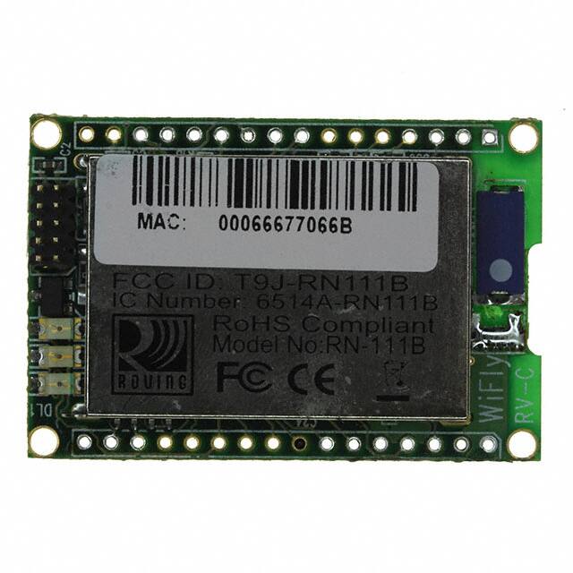 RN-111B-S Microchip Technology                                                                    RF TXRX MODULE WIFI CHIP ANT