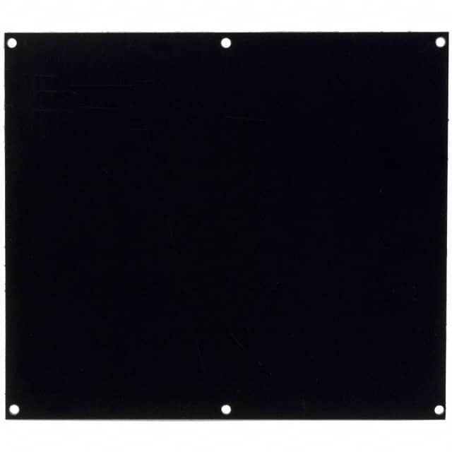 2039 Keystone Electronics                                                                    PANEL PHENOLIC 7 3/8X8 3/8" BLK