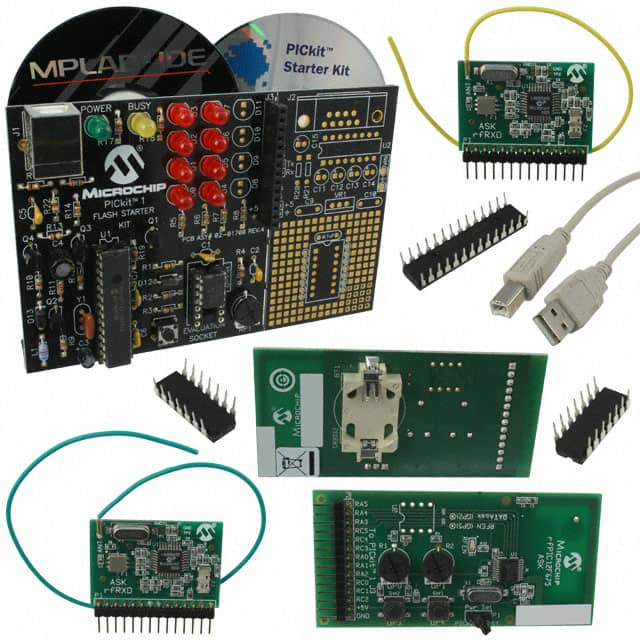 DV164102 Microchip Technology                                                                    KIT DEV RFPICKIT KIT 1