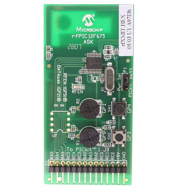 AC164101 Microchip Technology                                                                    MODULE TRANSMITTER RFPIC 433MHZ