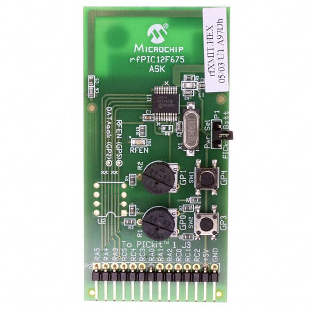 AC164102 Microchip Technology                                                                    MODULE TRANSMITTER RFPIC 315MHZ