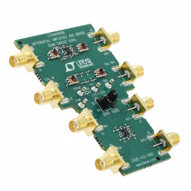 DC1591A Linear Technology/Analog Devices                                                                    DEMO BRD FOR LTC6409 ADC