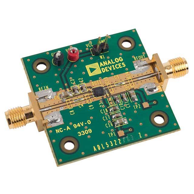 ADL5322-EVALZ Analog Devices Inc.                                                                    EVAL BOARD FOR ADL5322