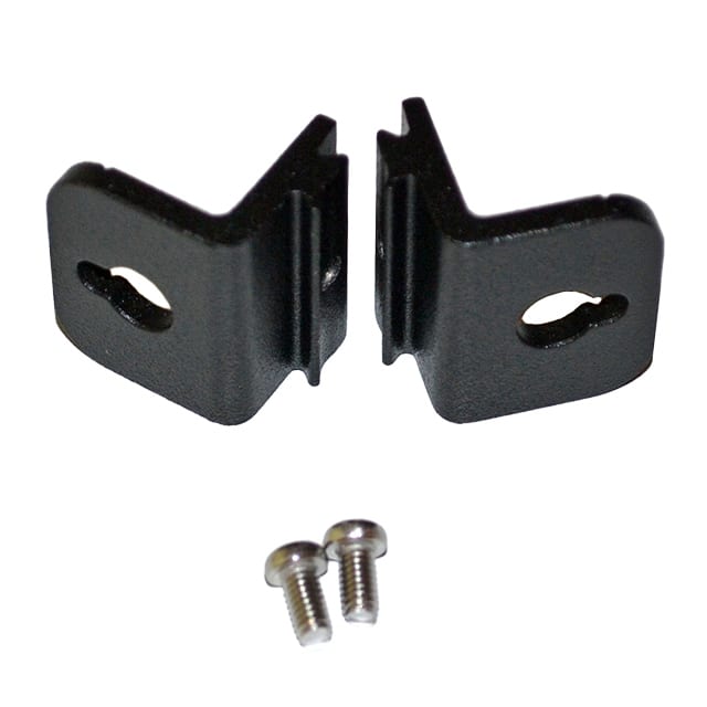 EXN-23370-MBK Bud Industries                                                                    2 PCS/SET PAINTED BLACK MOUNTING