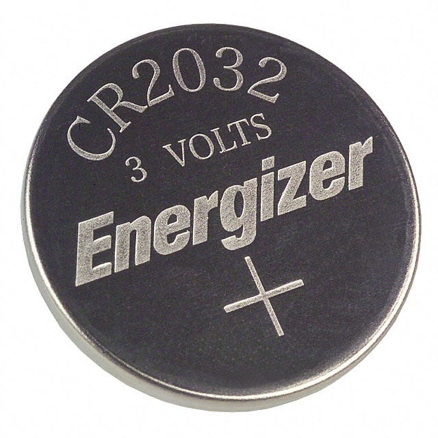 CR2032VP Energizer Battery Company                                                                    BATTERY LITHIUM 3V COIN 20MM