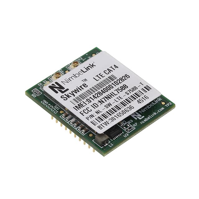 NL-SW-LTE-S7588-T-B NimbeLink, LLC                                                                    RF TXRX MOD CELL U.FL ANT 20DIP