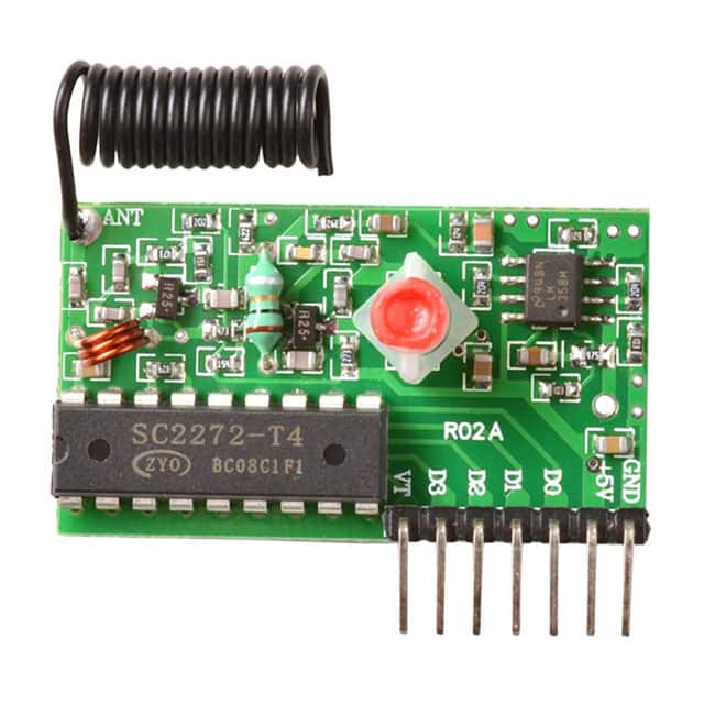 1098 Adafruit Industries LLC                                                                    SIMPLE RF L4 RECEIVER - 315MHZ L