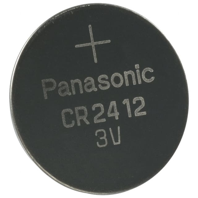 CR-2412/BN Panasonic - BSG                                                                    BATTERY LITHIUM 3V COIN 24.5MM