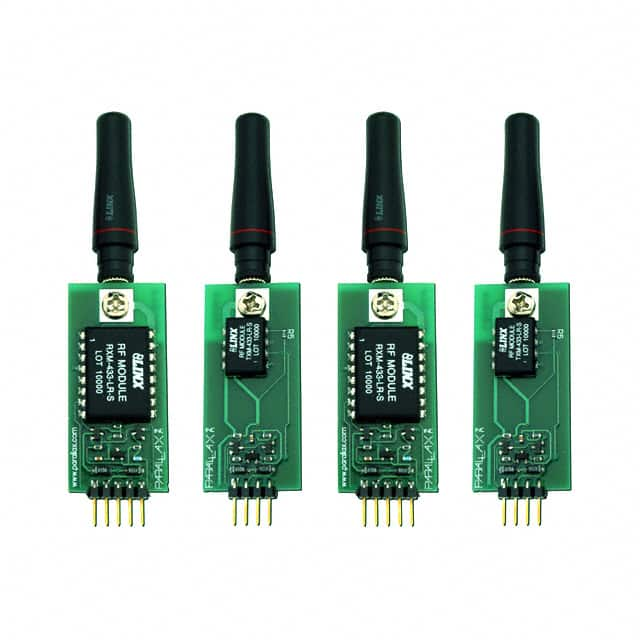 28180 Parallax Inc.                                                                    MODULE PKG 2RCVR/2TX 433MHZ RF